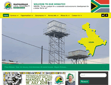 Tablet Screenshot of maphumulo.gov.za